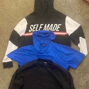 Mens hoodie/sweatshirt bundle